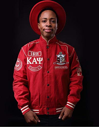 Kappa Alpha Psi M10 Racing Twill Jacket [3XL] Crimson Red