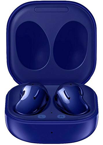 Samsung Galaxy Buds Live (ANC) Active Noise Cancelling TWS Open Type Wireless Bluetooth 5.0 Earbuds for iOS & Android, International Model - SM-R180 (Mystic Blue - Limited Edition) (Renewed)