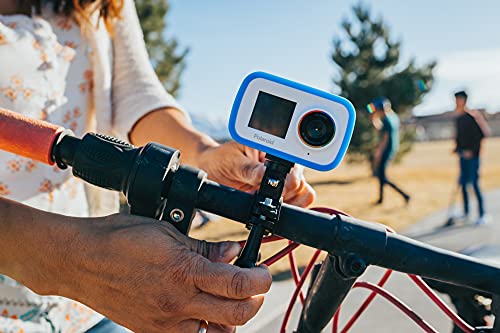 Polaroid Dual Screen WiFi Action Camera 4K 18mp, Waterproof Sports Polaroid Camera with Built in Rechargeable Battery and Mounting Accessories for Vlogging, Sports, Traveling, Home Videos