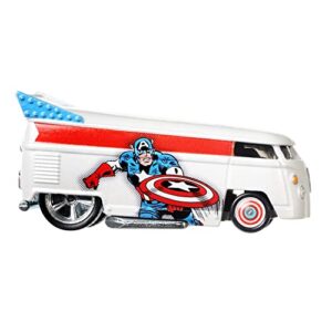 Hot Wheels Pop Culture VW Drag Bus 1:64 Scale Vehicle for Kids Aged 3 Years Old & Up & Collectors of Classic Toy Cars, Featuring New Castings & Themes