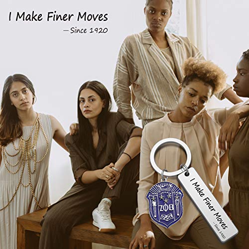 G-Ahora Finer Women Gift I Make Finer Moves Sorority Jewelry 1920 Greek Sorority Gift for Finer Women(KR finer moves)