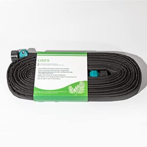 LINEX Garden Flat Soaker Hose 1/2" x 75 ft Drip Hoses Heavy Duty Save Water