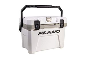 plano frost cooler 14-quart capacity | heavy-duty insulated cooler keeps ice up to 5 days | for tailgating, camping and outdoor activities
