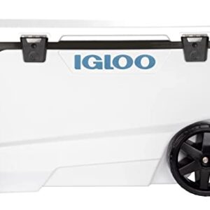 Igloo Marine Flip and Tow - White, 90 qt Roller