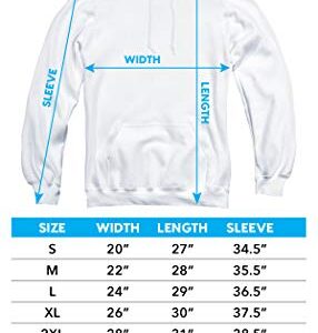 Zeta Phi Beta Sorority Official Distressed Primary Unisex Adult Pull-Over Hoodie, Athletic Heather, 2X-Large