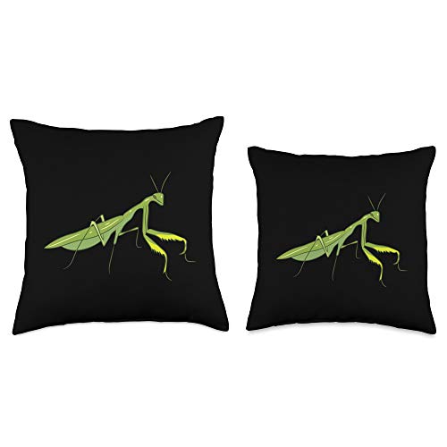 Cute Praying Mantis Tees And Gifts Cute Love Funny Praying Mantis Throw Pillow, 16x16, Multicolor