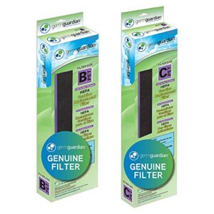 germ guardian flt4850pt true hepa genuine air purifier replacement filter with germ guardian flt5250pt true hepa genuine air purifier replacement filter