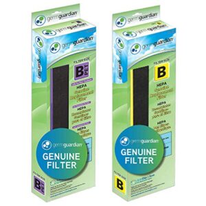 germ guardian flt4850pt true hepa genuine air purifier replacement filter with germ guardian flt4825 hepa genuine air purifier replacement filter