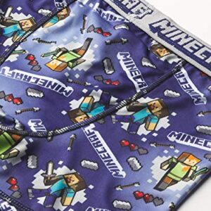 Minecraft Boys' Briefs and Boxer Briefs available in Multiple Pack Sizes in sizes 4, 6, 8, 10 and 12