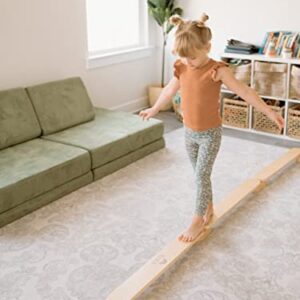Piccalio® Acrobat | Wooden Montessori Gymnastics Balance Beam | Balance Board | Balancing Toy | Ages 18mo to 8yr