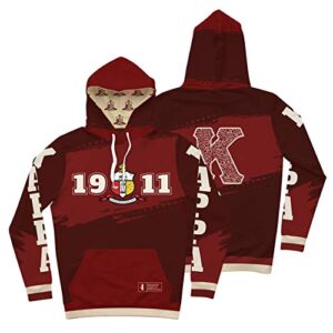 Bad Bananas Kappa Alpha Psi - Pullover Hooded Sweatshirt (Hoodie) - Big K - Official Vendor