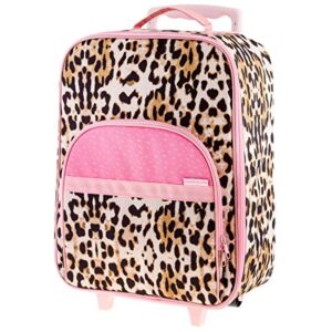 stephen joseph kids' luggage, leopard, one size