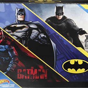 Hot Wheels Batman Character Cars 6-Pack, Set of 6 Toy Cars in 1:64 Scale Inspired by Various Batman Characters