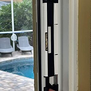 TOUGHBOLT Premium Double Deadbolt Sliding Patio Door/Child Safety Lock - See Tools Required to Install