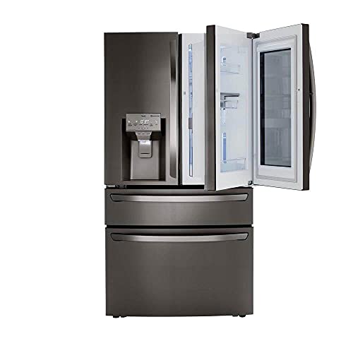 23 cu. ft. Smart wi-fi Enabled InstaView™ Door-in-Door® Counter-Depth Refrigerator with Craft Ice™ Maker