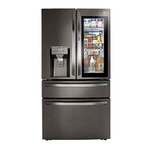 23 cu. ft. smart wi-fi enabled instaview™ door-in-door® counter-depth refrigerator with craft ice™ maker