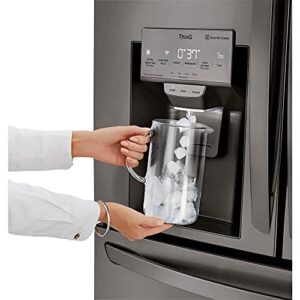 23 cu. ft. Smart wi-fi Enabled InstaView™ Door-in-Door® Counter-Depth Refrigerator with Craft Ice™ Maker