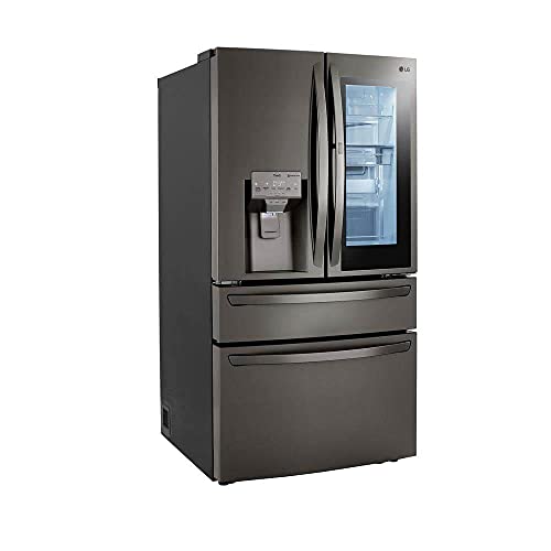 23 cu. ft. Smart wi-fi Enabled InstaView™ Door-in-Door® Counter-Depth Refrigerator with Craft Ice™ Maker