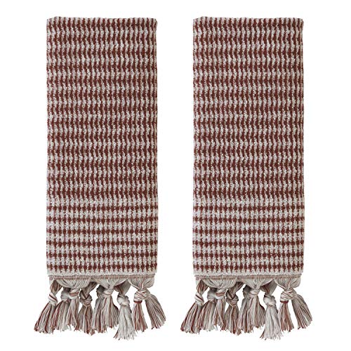 SKL Home by Saturday Knight Ltd. Longborough Hand Towel (2-Pack),Spice