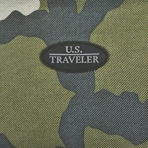 U.S. Traveler Rio Rugged Fabric Expandable, Camouflage, 2 Wheel