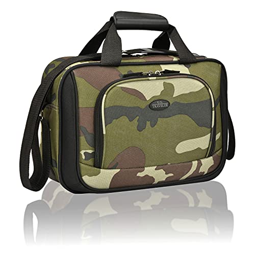 U.S. Traveler Rio Rugged Fabric Expandable, Camouflage, 2 Wheel