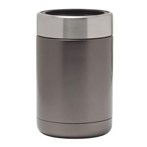 houdini can cooler, fits 12 ounce, gunmetal
