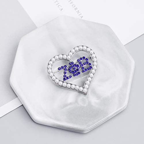 Finer Women Brooch Sorority Jewelry 1920 Greek Sorority Brooch Gift for Finer Women-1