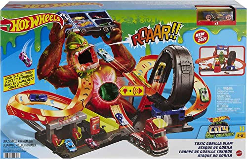 Mattel Hot Wheels Toxic Gorilla Slam