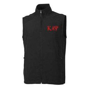greekgear kappa alpha psi pack-n-go vest large black