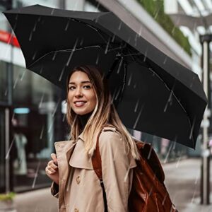 LEAGERA Mini Umbrella For Purse - Canopy Diameter 35inch, Small Travel Umbrella Compact Mini Waterproof Umbrellas for Rain, Suitable for Women Purse and Pocket, Manual Opening