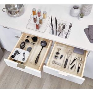 iDesign Crisp Drawer Organizer, Clear