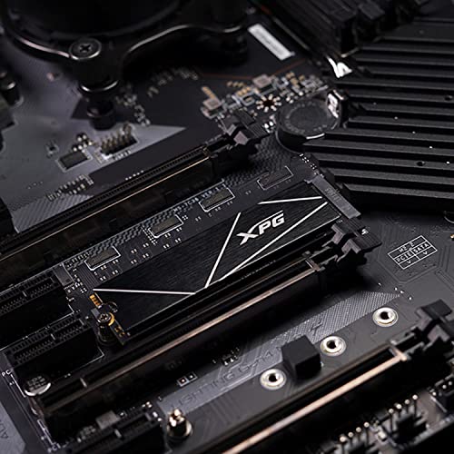 XPG 2TB GAMMIX S70 Blade - Works with Playstation 5, PCIe Gen4 M.2 2280 Internal Gaming SSD Up to 7,400 MB/s (AGAMMIXS70B-2T-CS)