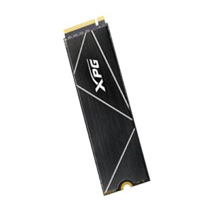 XPG 2TB GAMMIX S70 Blade - Works with Playstation 5, PCIe Gen4 M.2 2280 Internal Gaming SSD Up to 7,400 MB/s (AGAMMIXS70B-2T-CS)