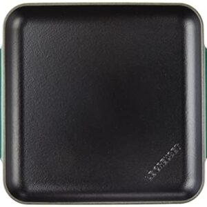 Le Creuset Enamaled Cast Iron Square Griddle, 9.5", Artichaut