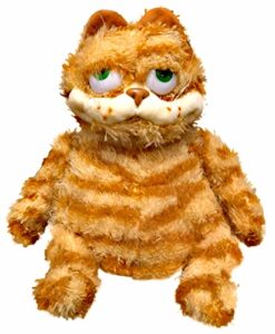 zhaofafa fat orange plush cat stuffed animals toy,lifelike yellow tabby cat kitty toy for boys and girls children xmas birthday gift,11.8/17.7 inches (11.8 in（30 cm）)