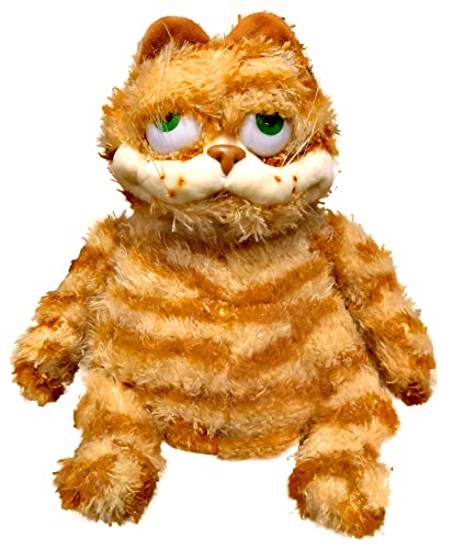 ZHAOFAFA Fat Orange Plush Cat Stuffed Animals Toy,Lifelike Yellow Tabby Cat Kitty Toy for Boys and Girls Children Xmas Birthday Gift,11.8/17.7 Inches (11.8 in（30 cm）)