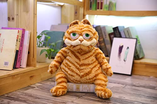 ZHAOFAFA Fat Orange Plush Cat Stuffed Animals Toy,Lifelike Yellow Tabby Cat Kitty Toy for Boys and Girls Children Xmas Birthday Gift,11.8/17.7 Inches (11.8 in（30 cm）)