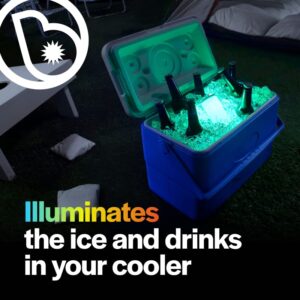 Brightz CoolerBrightz Can Shaped LED Ice Chest Light, Color Morphing - Waterproof Color Changing LED Light for Inside Coolers - Great for Camping, Tailgating, Backyard BBQ, Parties, and More