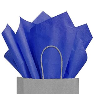 azowa gift tissue paper wrapping tissue paper for gift bags(20x29 in,royal blue,120 sheets)
