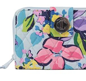 Vera Bradley Turnlock Wallet RFID Protection, Marian Floral