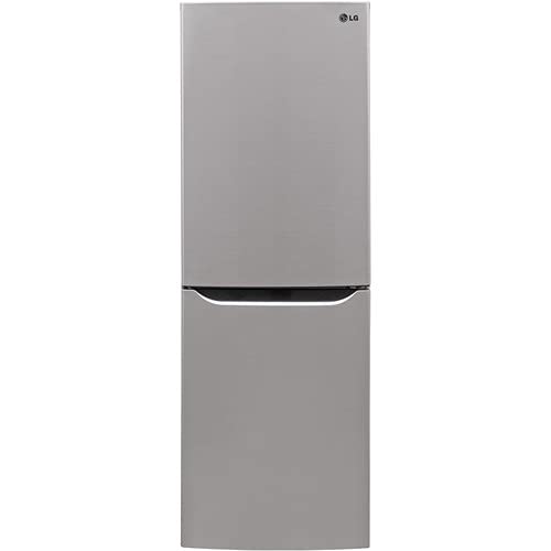 LG RV Refrigerator LBNC10551V 10.1 Cu. Ft. Refrigerator with Bottom Freezer in Platinum Silver with Reversible Door Refrigerator 110V