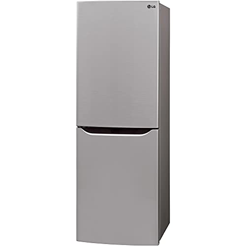 LG RV Refrigerator LBNC10551V 10.1 Cu. Ft. Refrigerator with Bottom Freezer in Platinum Silver with Reversible Door Refrigerator 110V