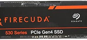 Seagate FireCuda 530 ZP2000GM3A013 2 TB Solid State Drive - M.2 2280 Internal - PCI Express NVMe (PCI Express NVMe 4.0 x4) - Black