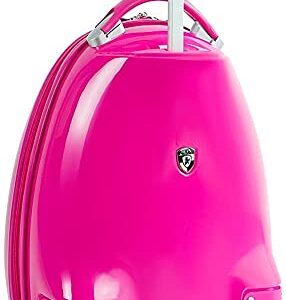 Heys Dora Hardside Girls Egg Shaped Wheeled Rolling 18 Inch Luggage for Kids