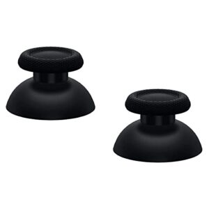 eXtremeRate Black Replacement Thumbsticks for PS5 Controller, Custom Analog Stick Joystick Compatible with PS5, for PS4 All Model Controller - Controller NOT Included