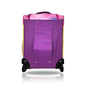 Accessory Innovations Trolls World Tour Pop Softside Wheeled Carry On 18 Inch Rolling Luggage