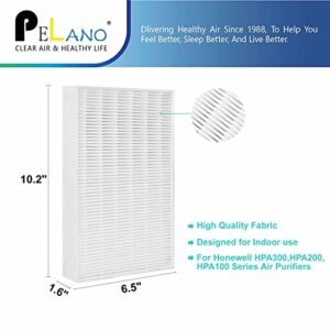 6Pack HPA300 Replacement Filter R Compatible with Honeywell HPA300, HPA200, HPA100, HPA090 Series and HPA5300, Filter R HRF-R3 & HRF-R2 & HRF-R1, Hepa Only