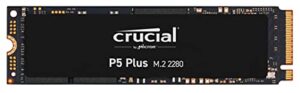 crucial p5 plus 2tb pcie gen4 3d nand nvme m.2 gaming ssd, up to 6600mb/s - ct2000p5pssd8, solid state drive