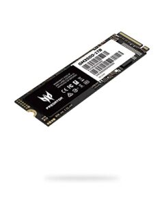 acer predator gm3500 1tb nvme ssd - m.2 pcie gen3 (8 gb/s) x 4 interface internal solid state hard drive with ddr4 dram cache up to 3400 mb/s - bl.9bwwr.102