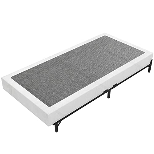 ctbsme Full Size Bed Frame, Sturdy Metal Bed Frame,9-Legs Base for Box Spring and Mattress, Easy Assembly Tool-Free, Black(53.5 * 74.5 * 7)